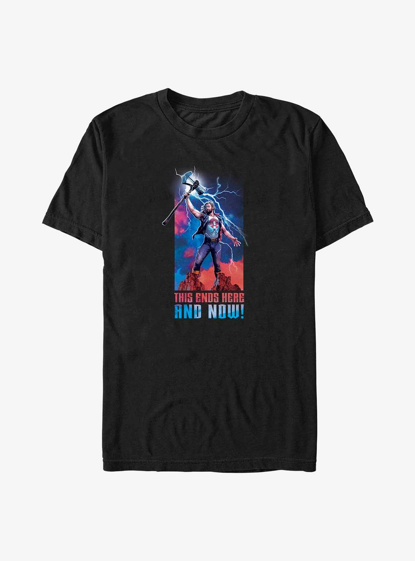 Marvel Thor: Love and Thunder Ends Here and Now T-Shirt, , hi-res