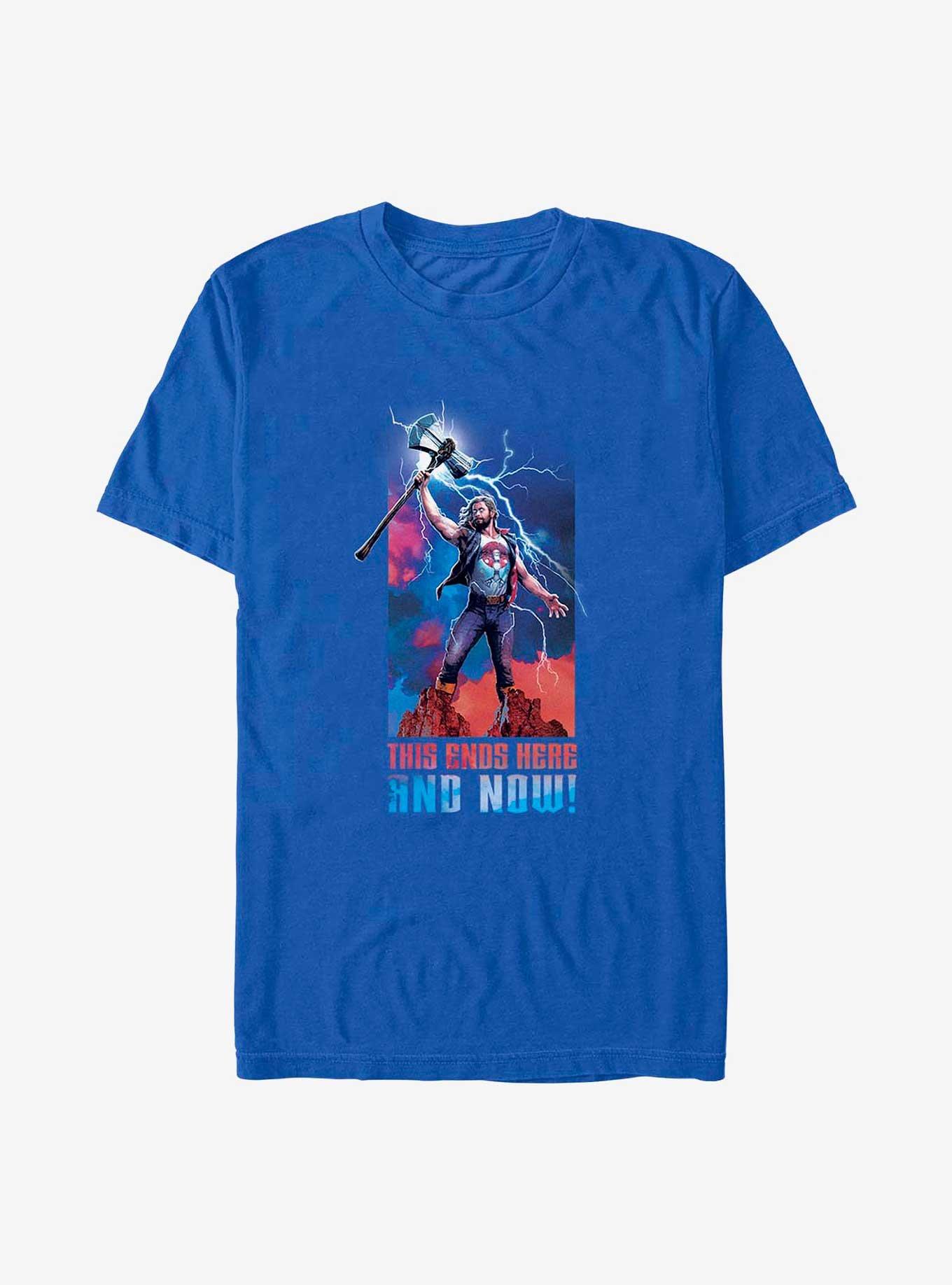 Marvel Thor: Love and Thunder Ends Here and Now T-Shirt, , hi-res