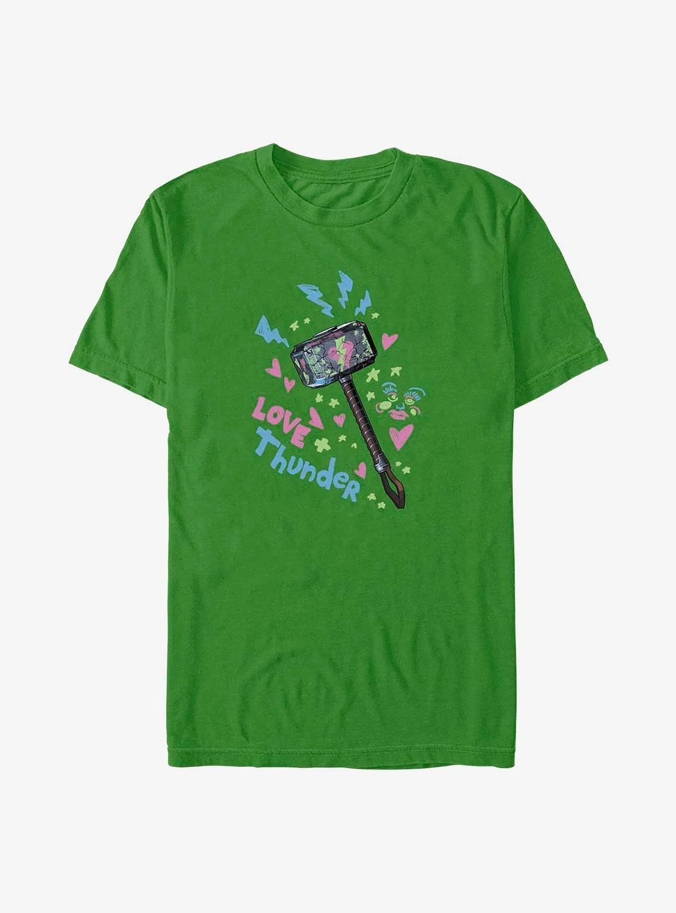 Marvel Thor: Love and Thunder Graffiti Hammer T-Shirt, , hi-res