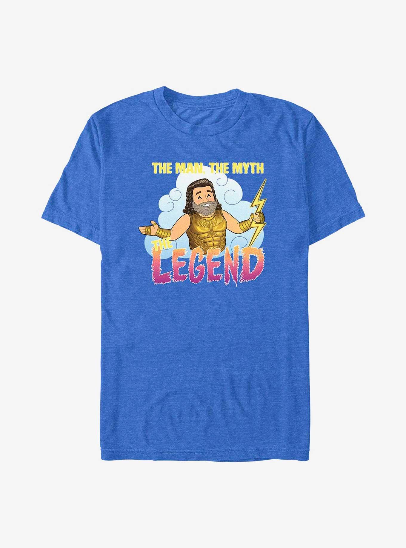 Marvel Thor: Love and Thunder Zeus Man Myth Legend T-Shirt
