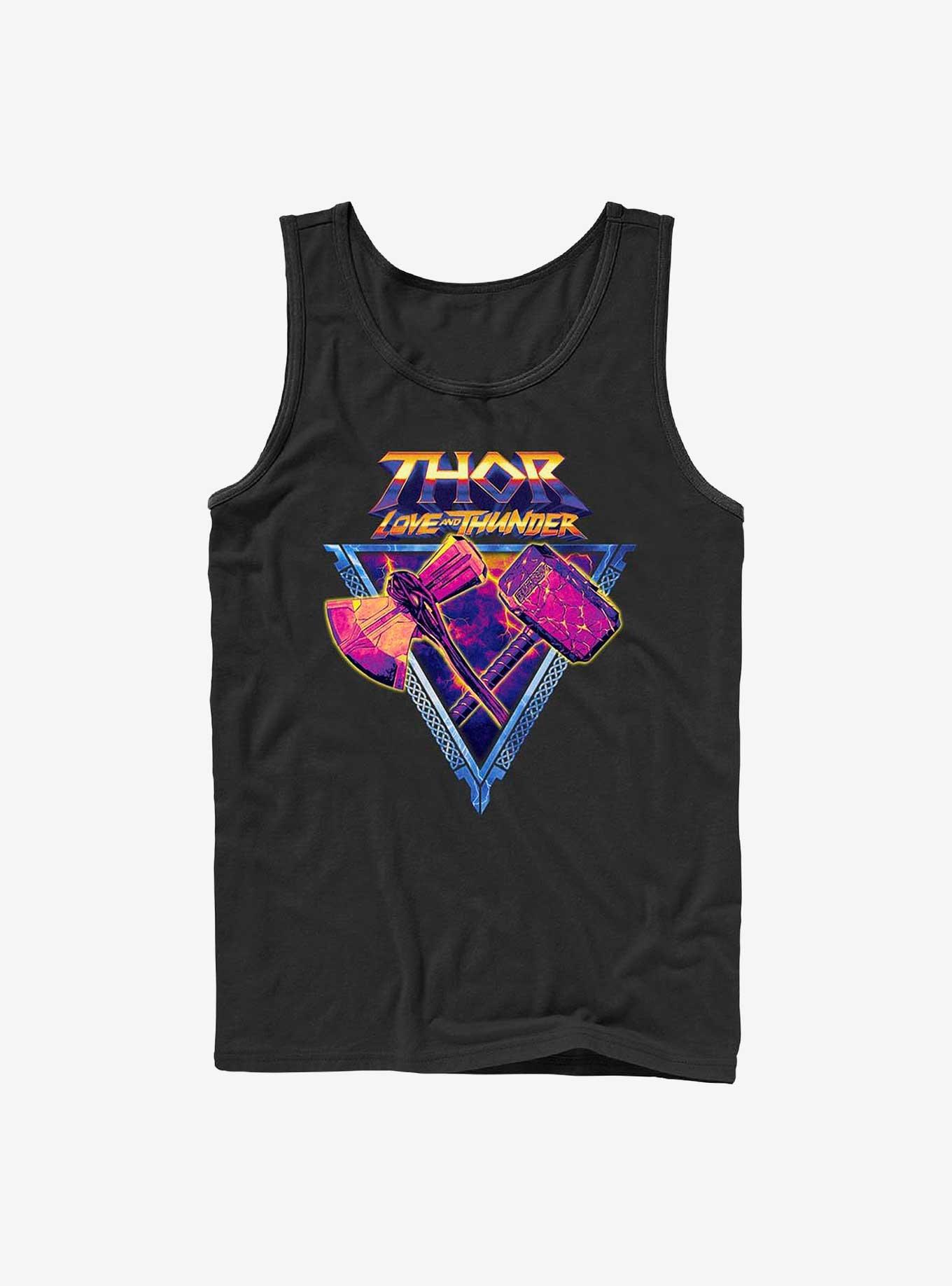 Marvel Thor: Love and Thunder Mjolnir and Stormbreaker Tank, BLACK, hi-res