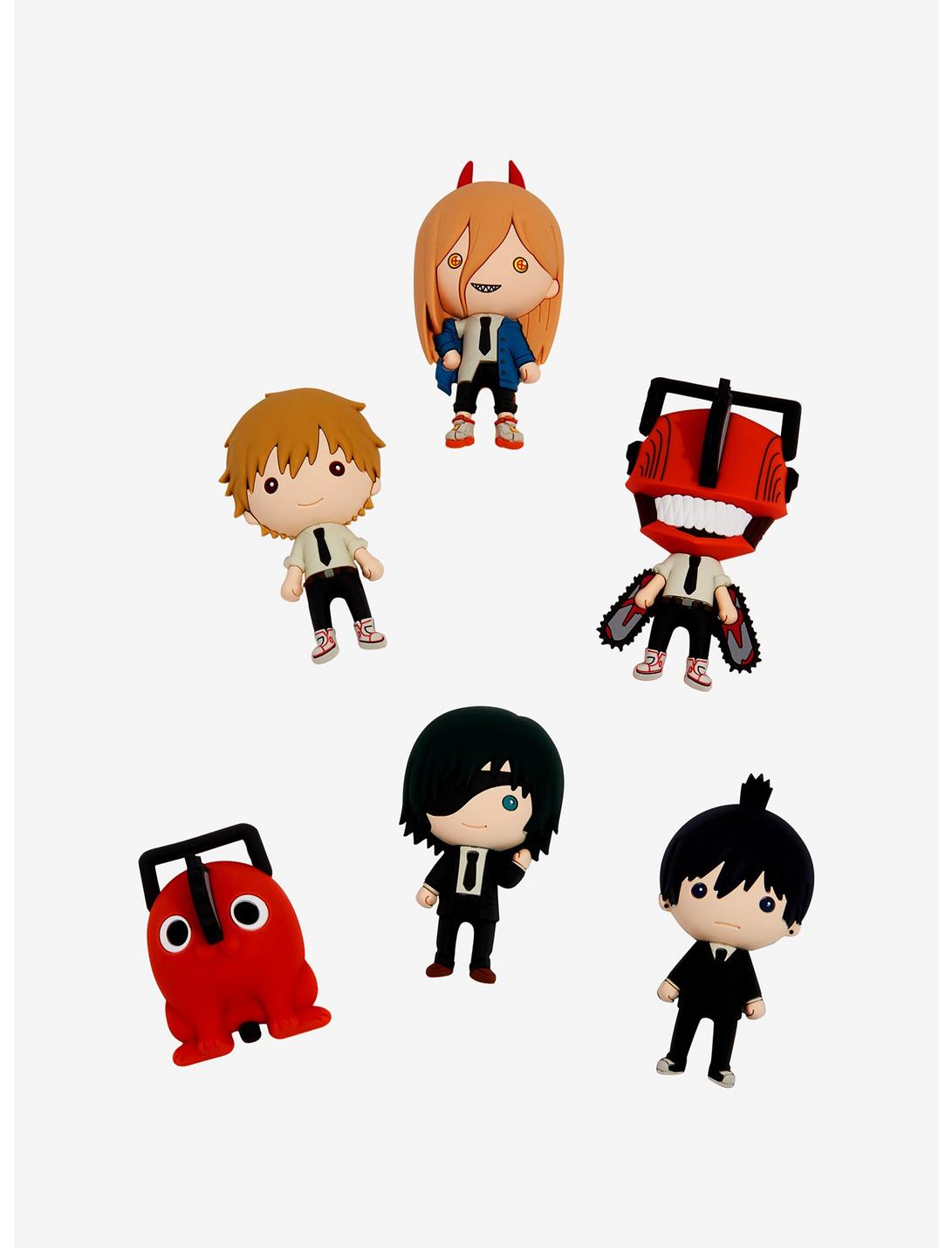 Chainsaw Man Characters Blind Bag Magnet - BoxLunch Exclusive, , hi-res