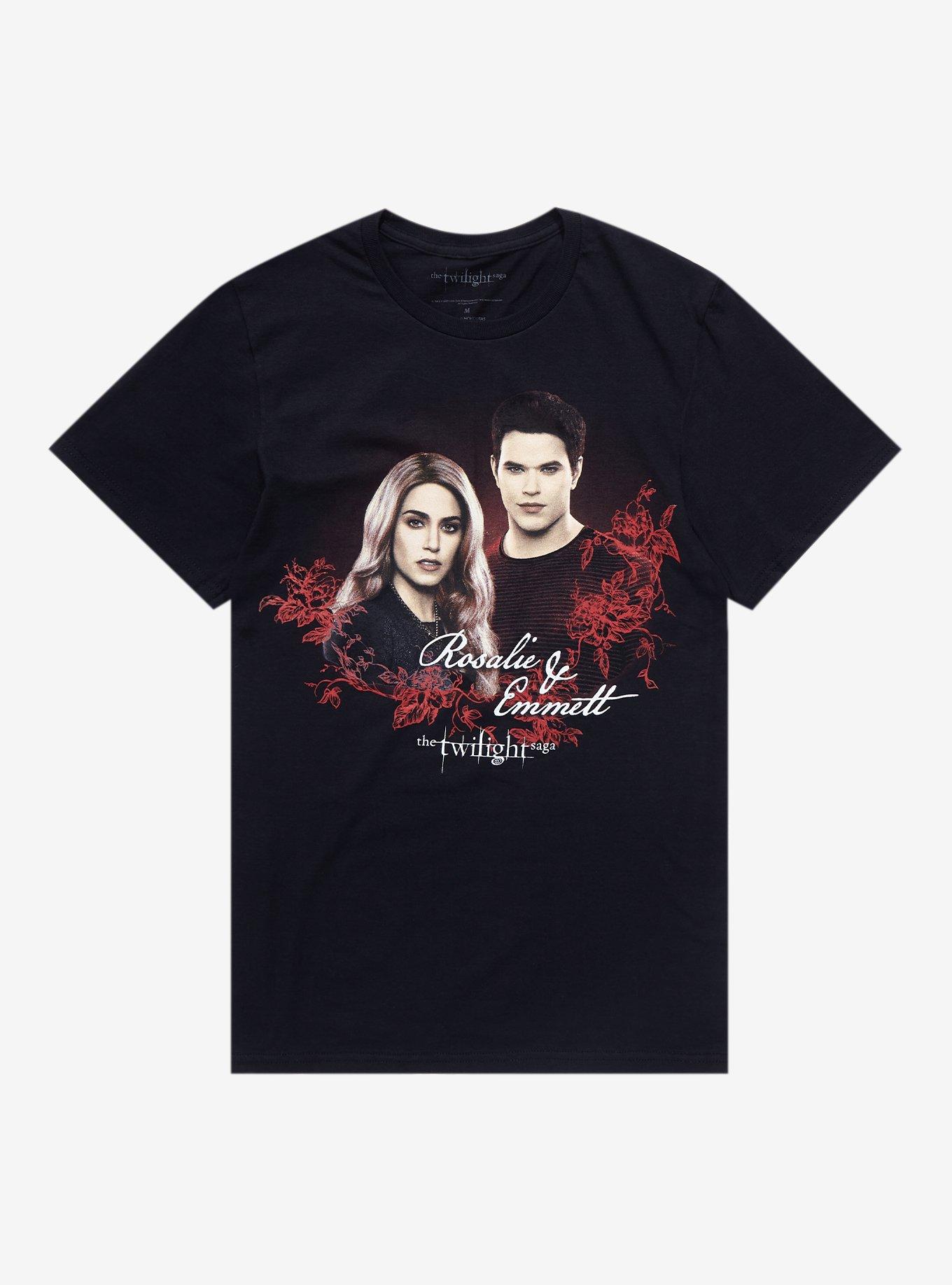 The Twilight Saga Rosalie & Emmett Boyfriend Fit Girls T-Shirt