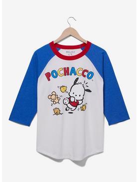 Plus Size Sanrio Pochacco Portrait Raglan T-Shirt - BoxLunch Exclusive, , hi-res