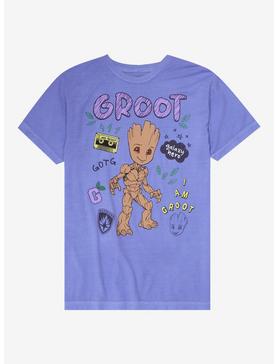 Marvel Guardians of the Galaxy Groot Doodle Icons T-Shirt, , hi-res