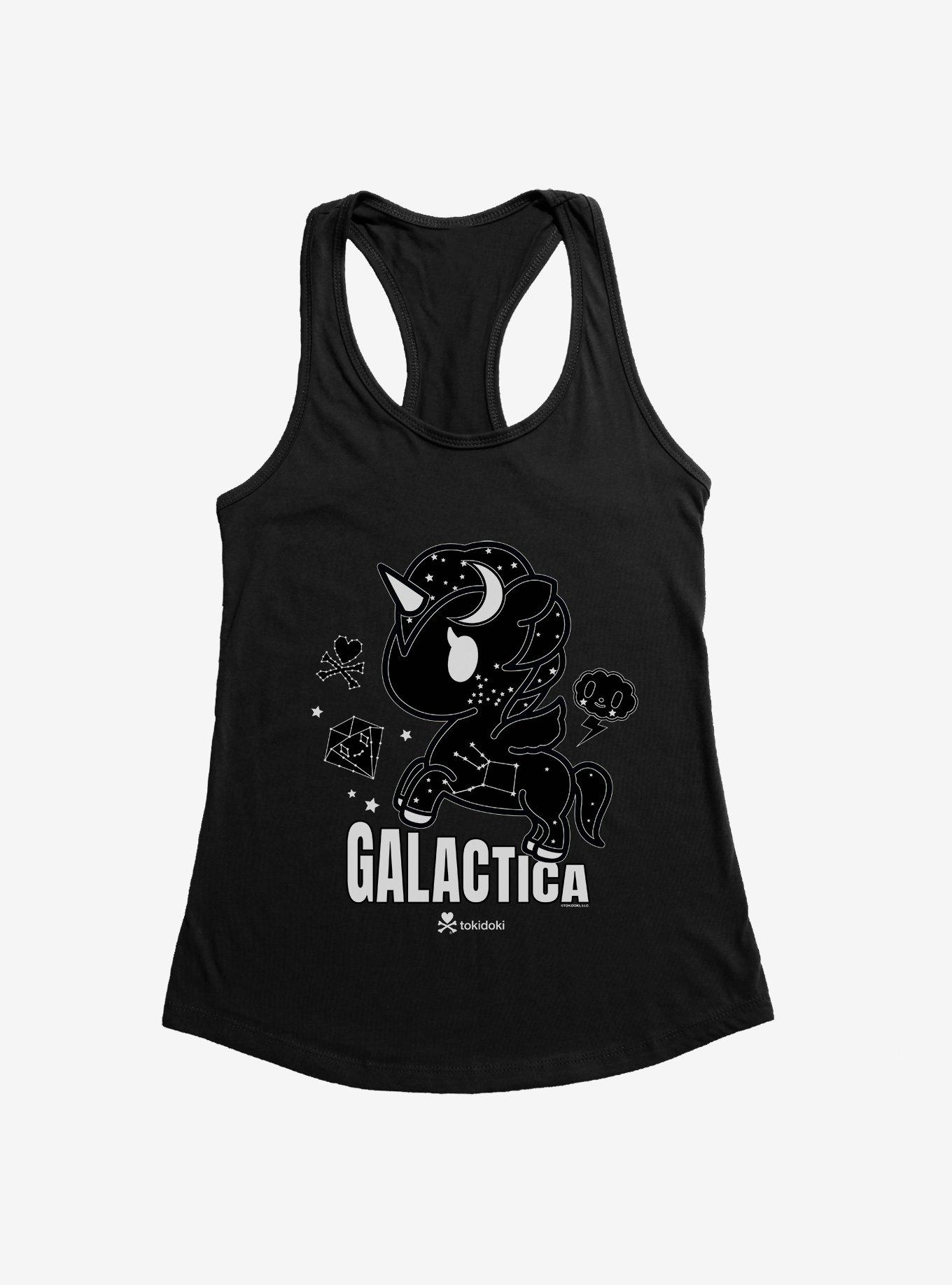 Tokidoki Galactica Unicorno Girls Tank, BLACK, hi-res