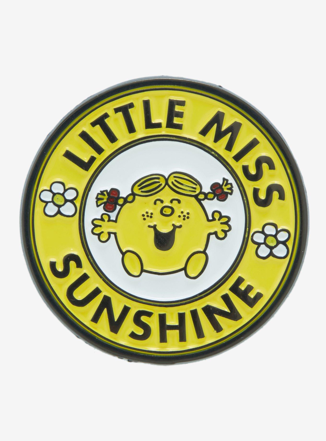 Mr. Men & Little Miss Little Miss Sunshine Enamel Pin, , hi-res
