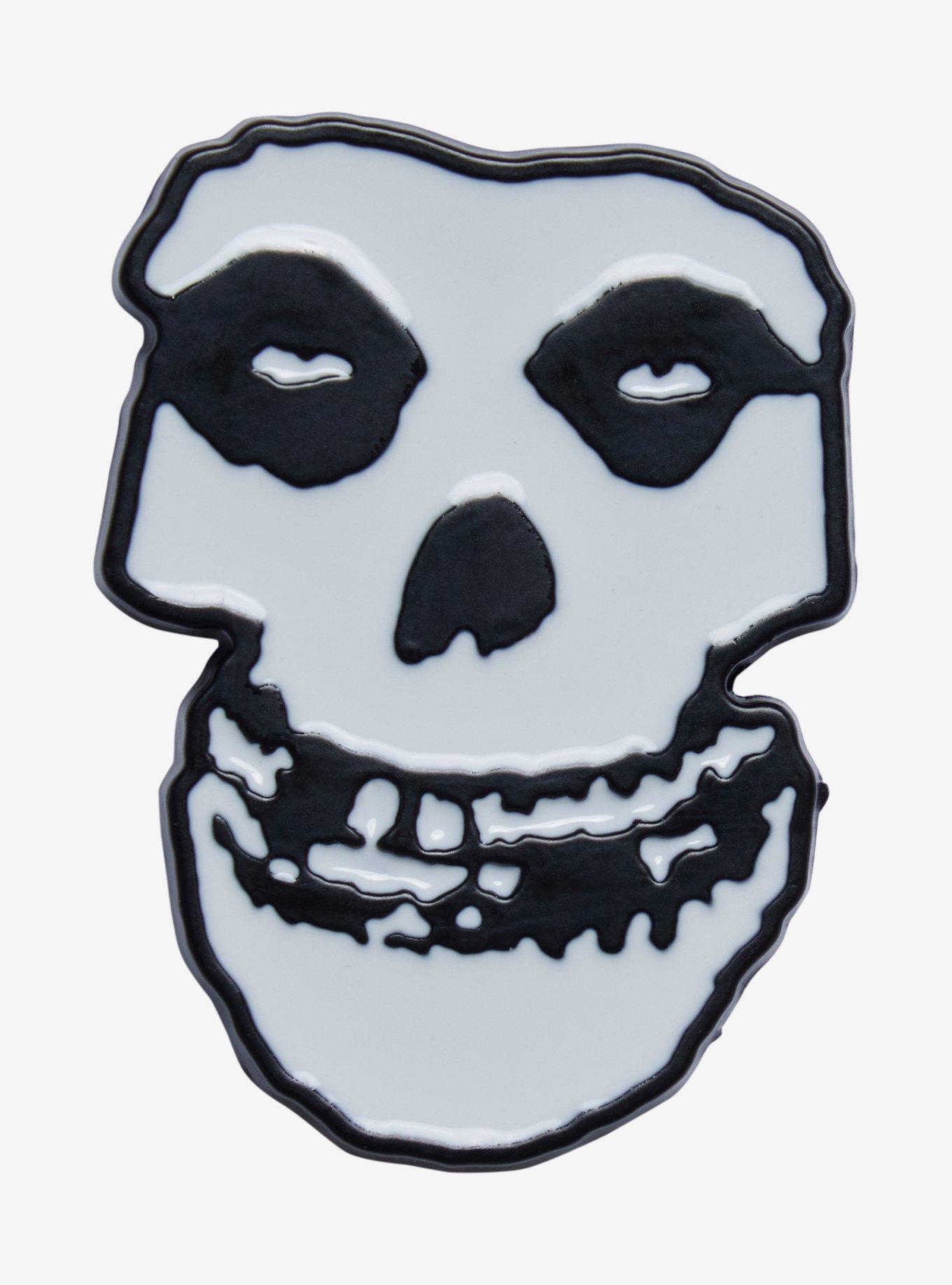 Misfits Fiend Skull Enamel Pin, , hi-res