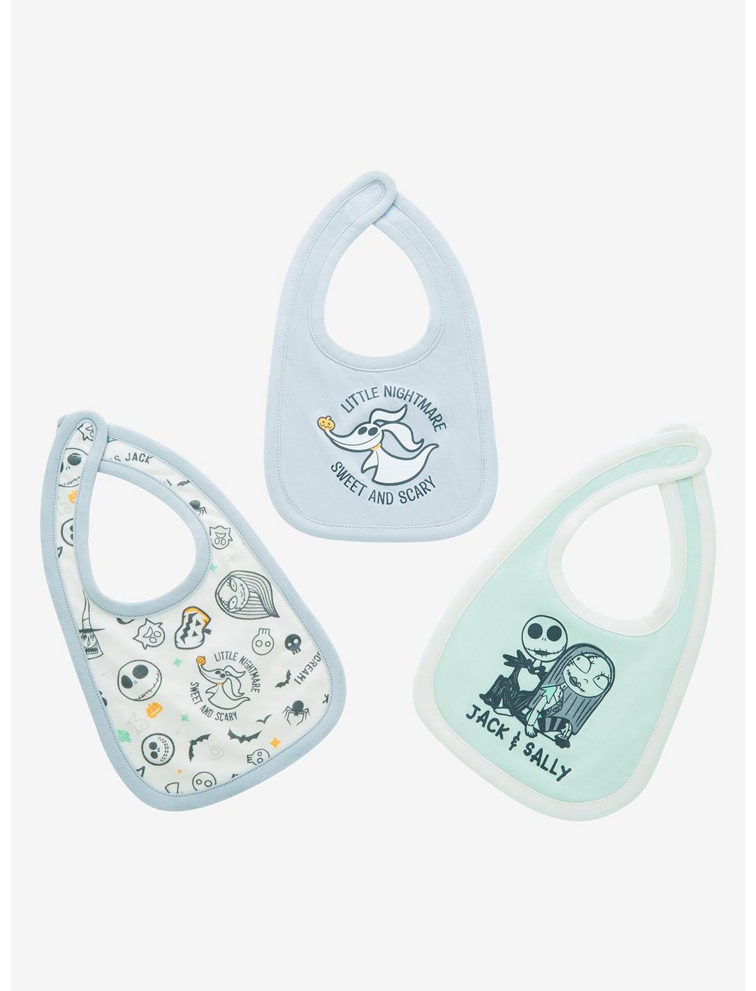 Disney The Nightmare Before Christmas Icons Bib Set - BoxLunch Exclusive, , hi-res