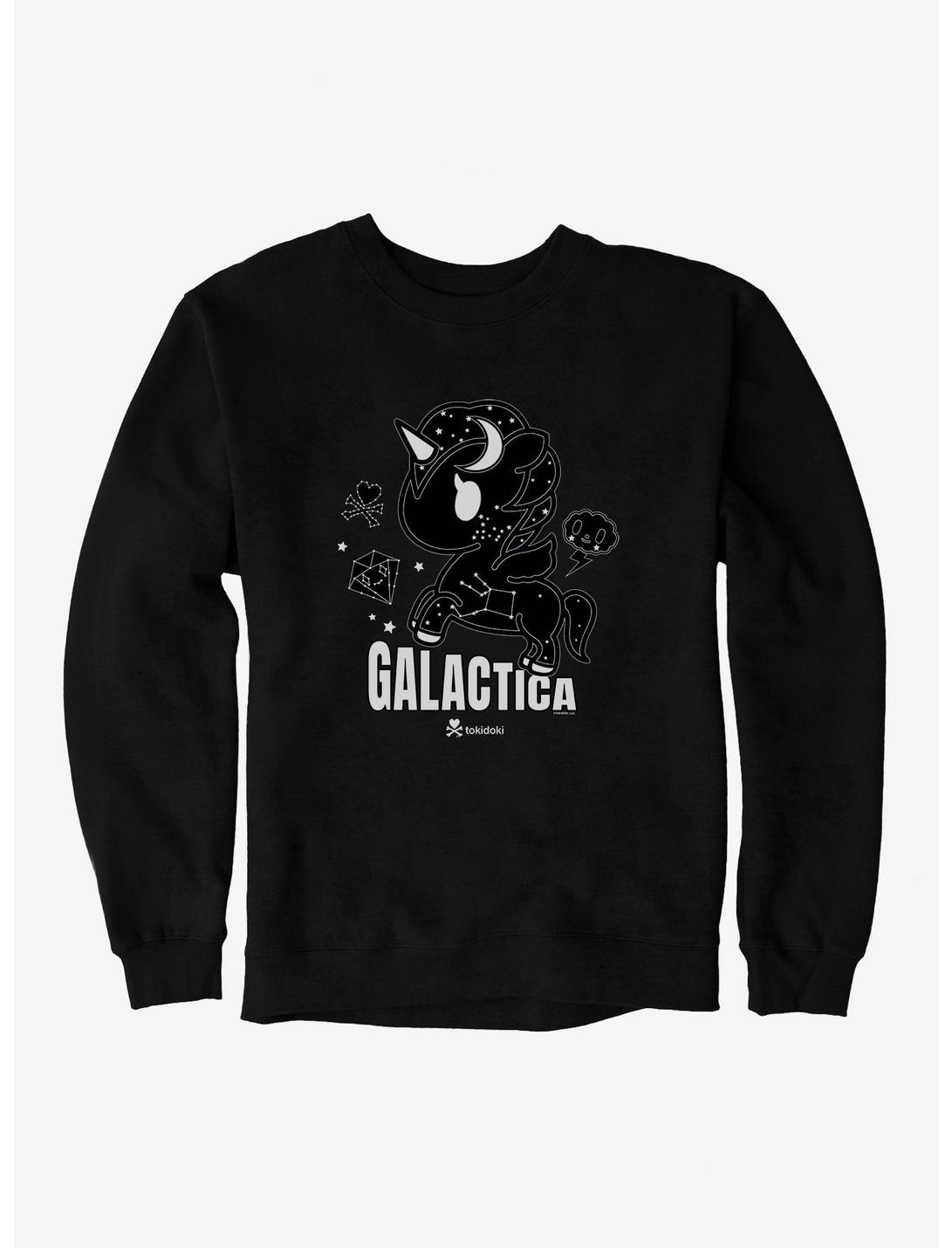 Tokidoki Galactica Unicorno Sweatshirt, BLACK, hi-res