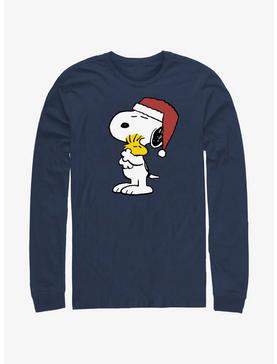 Peanuts Snoopy & Woodstock Holiday Hugs Long-Sleeve T-Shirt, , hi-res