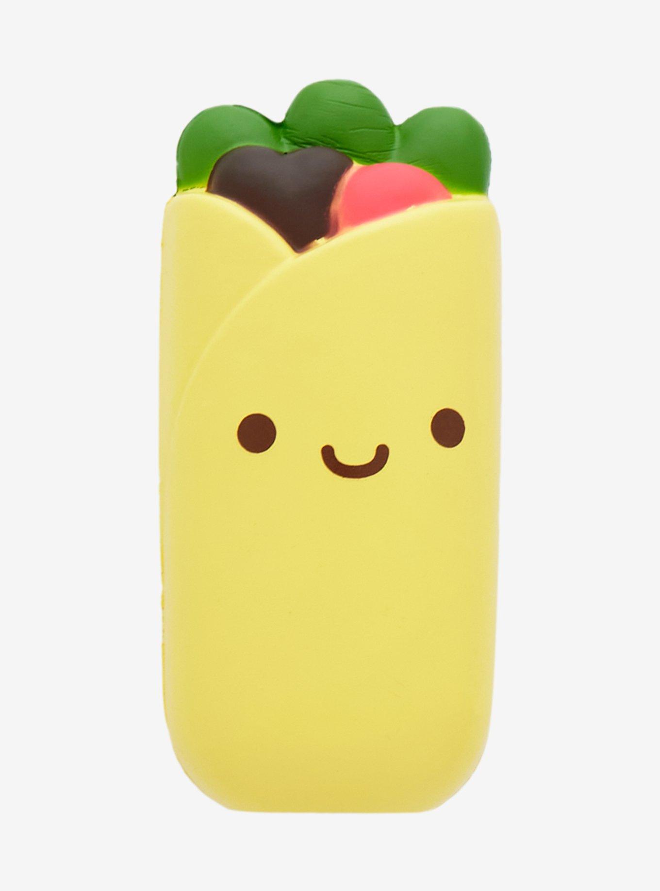 Kawaii Burrito Squishy Toy, , hi-res