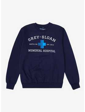 Grey’s Anatomy Grey Sloan Memorial Hospital Crewneck - BoxLunch Exclusive , , hi-res