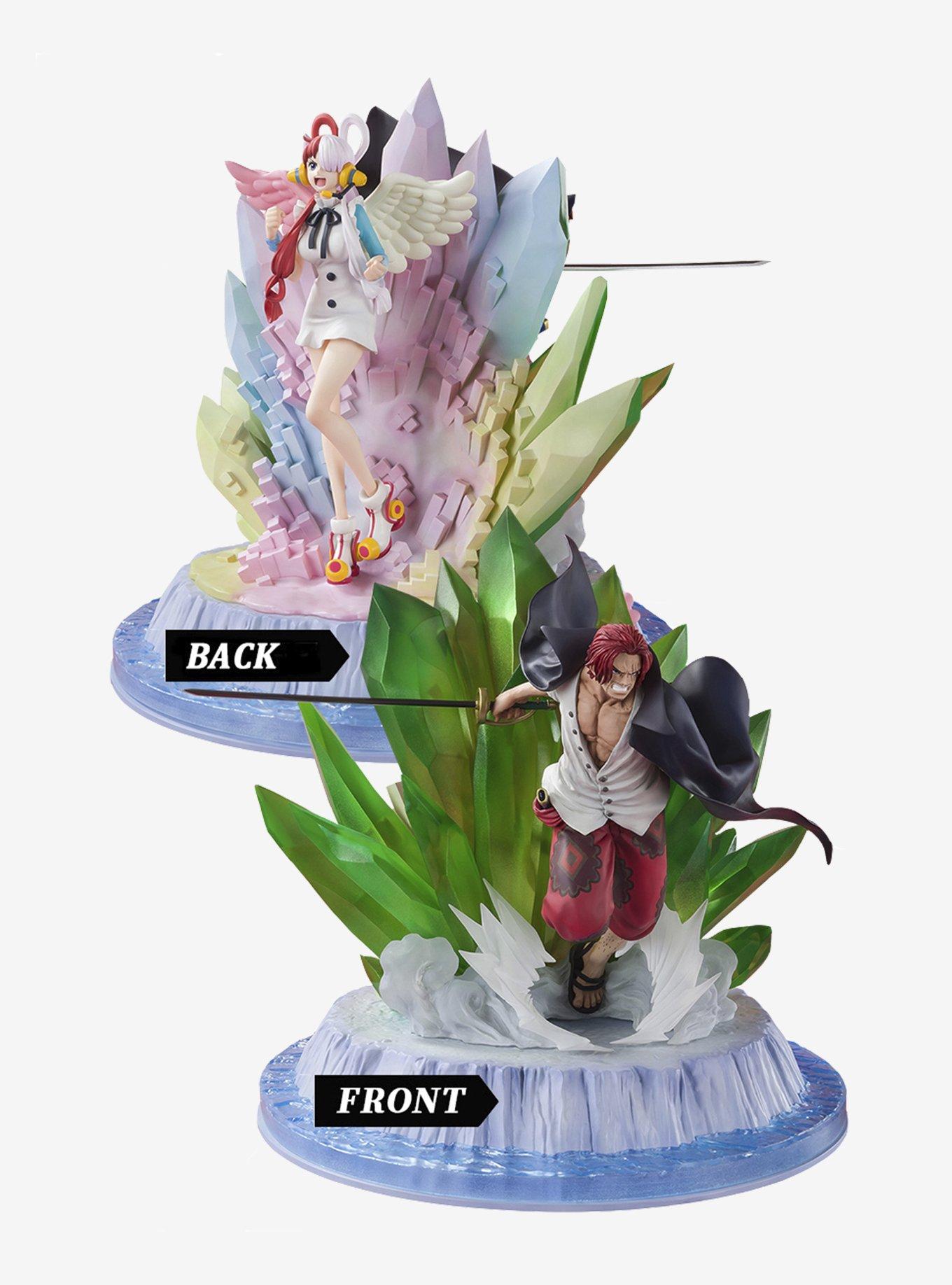 Bandai Spirits One Piece Film: Red FiguartsZERO Extra Battle Shanks & Uta Figure, , hi-res