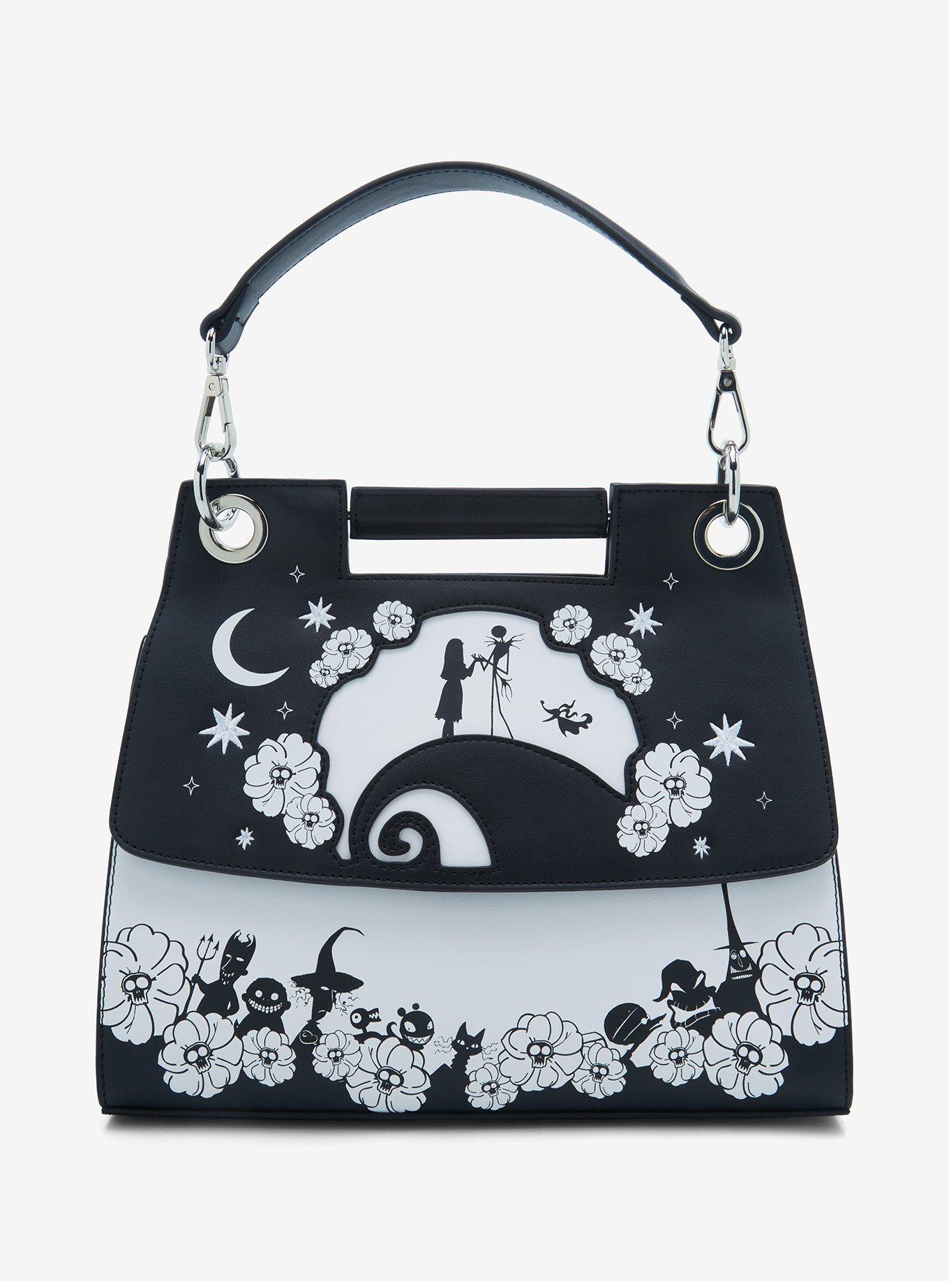 Loungefly Disney The Nightmare Before Christmas Floral Jack & Sally Mini  Backpack - BoxLunch Exclusive