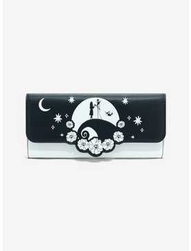 Loungefly Disney The Nightmare Before Christmas Spiral Hill Silhouette Wallet - BoxLunch Exclusive, , hi-res