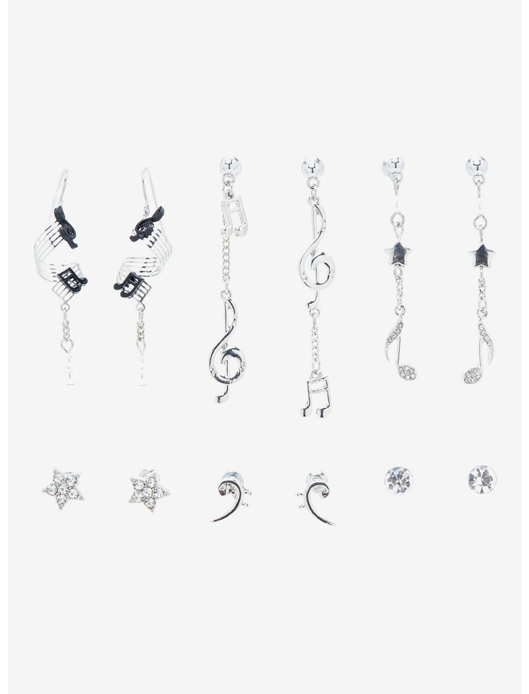 Sweet Society Music Notes Earring Set, , hi-res