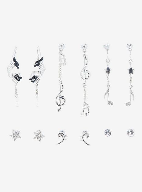 SAILOR MOON Stick-On Earrings, These are a set of 30 stick-…