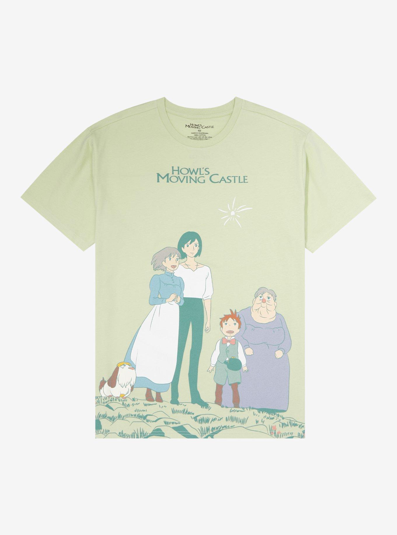トップス Howl's moving Castle tee Studio Ghibli Howl's Moving Castle Scenic T-Shirt | BoxLunch