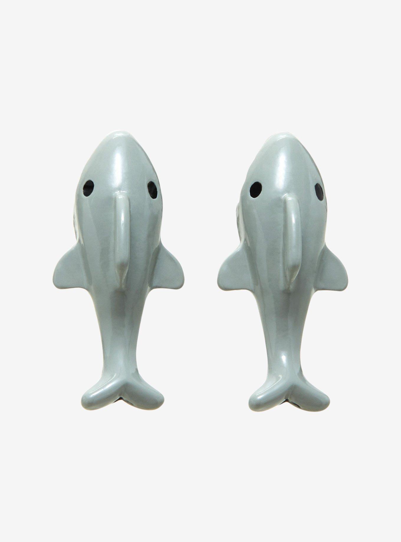 Shark Biting Earrings, , hi-res