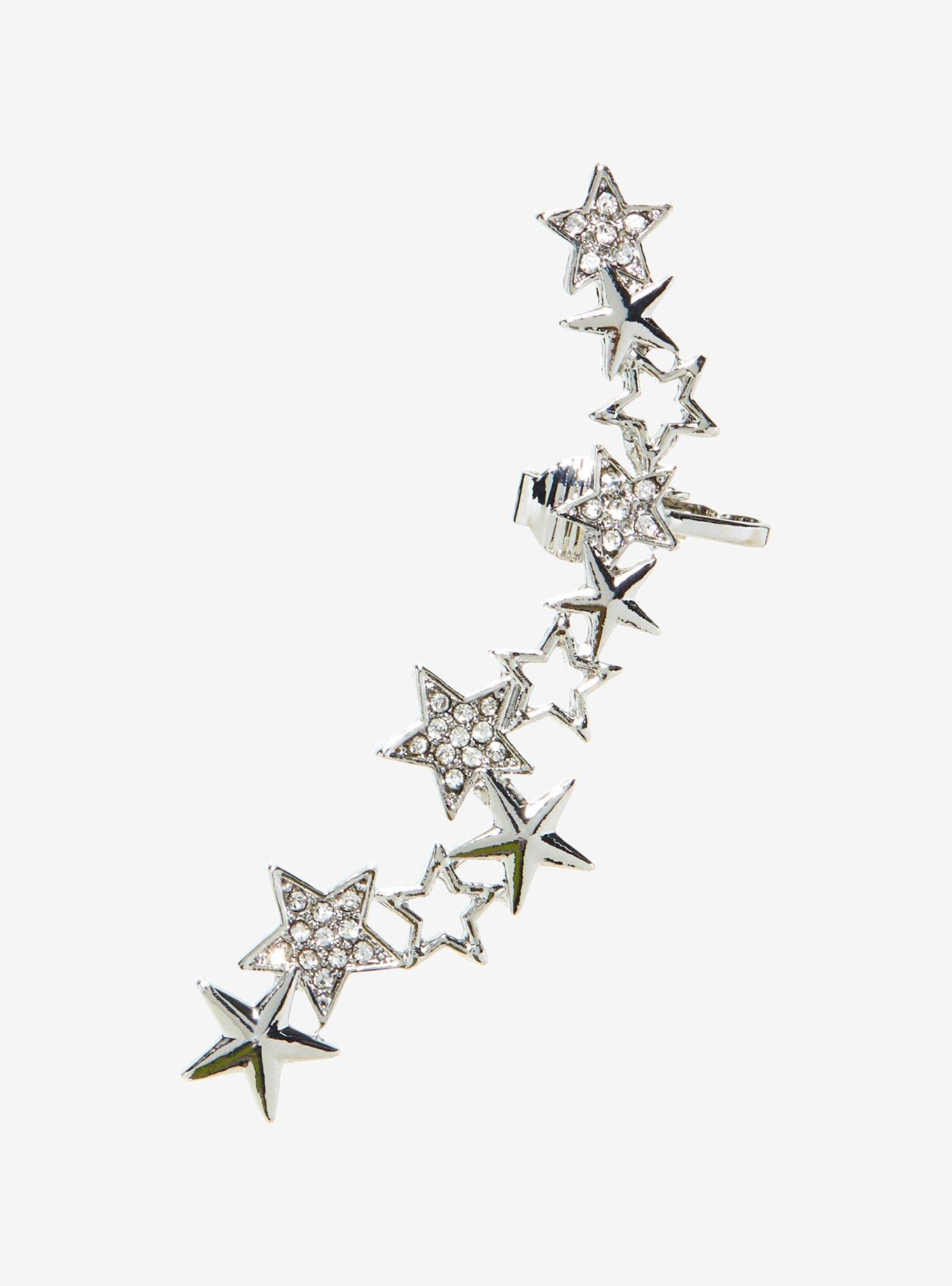 Star Gems Ear Cuff, , hi-res