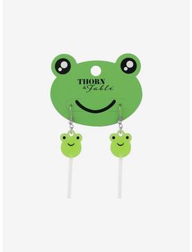 Thorn & Fable Frog Lollipop Drop Earrings, , hi-res