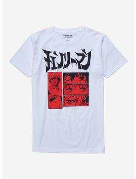 Chainsaw Man Eyes Red Panel T-Shirt, , hi-res