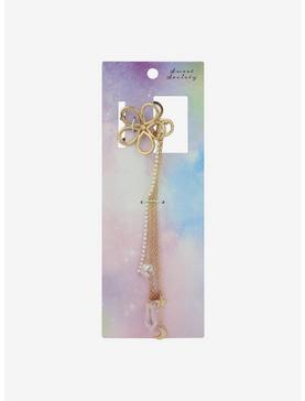 Sweet Society Flower Charms Claw Hair Clip, , hi-res