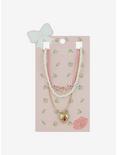 Sweet Society Heart Pearl Necklace Set, , hi-res