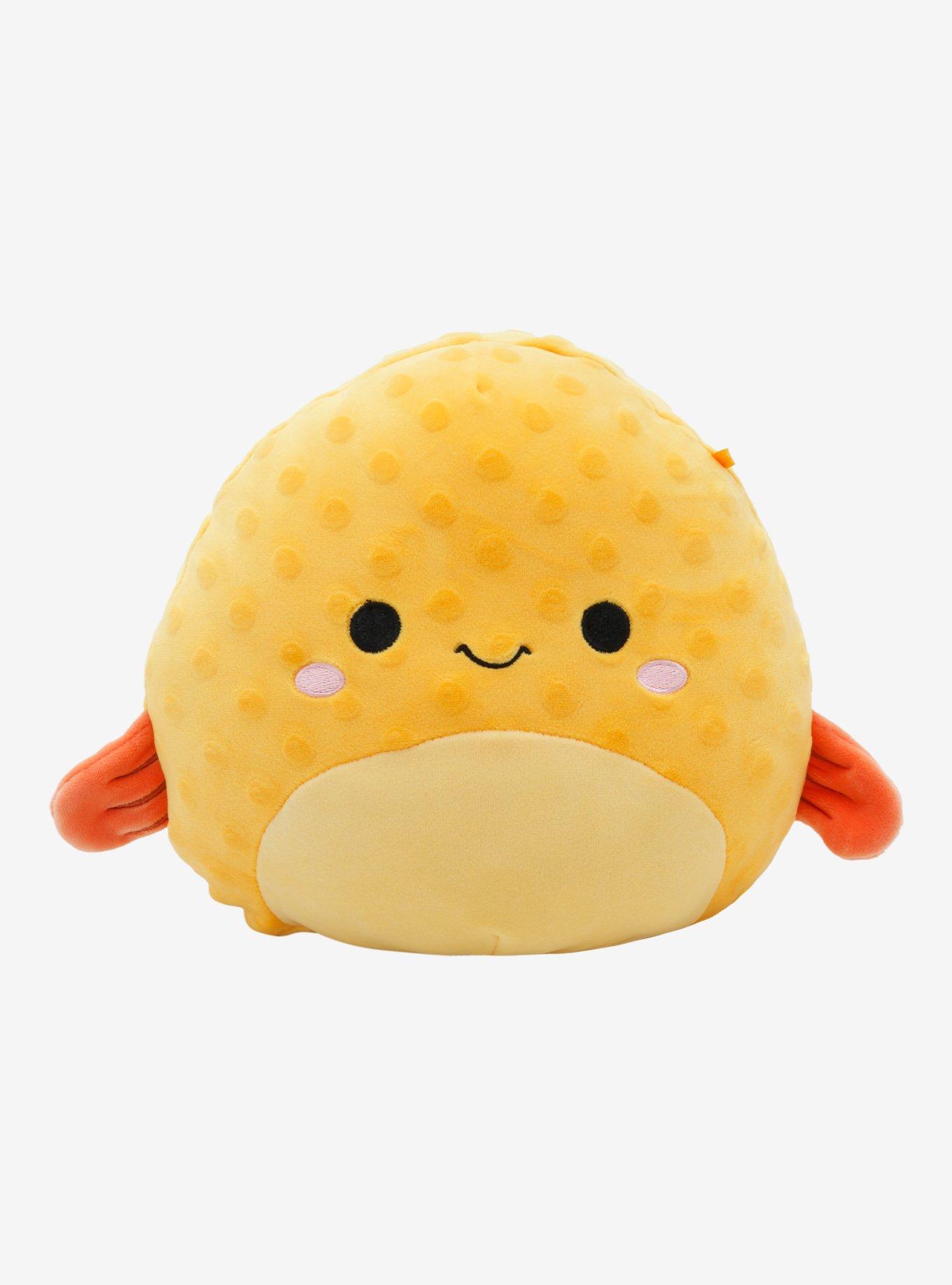 Squishmallows Orange Puffer Fish Plush