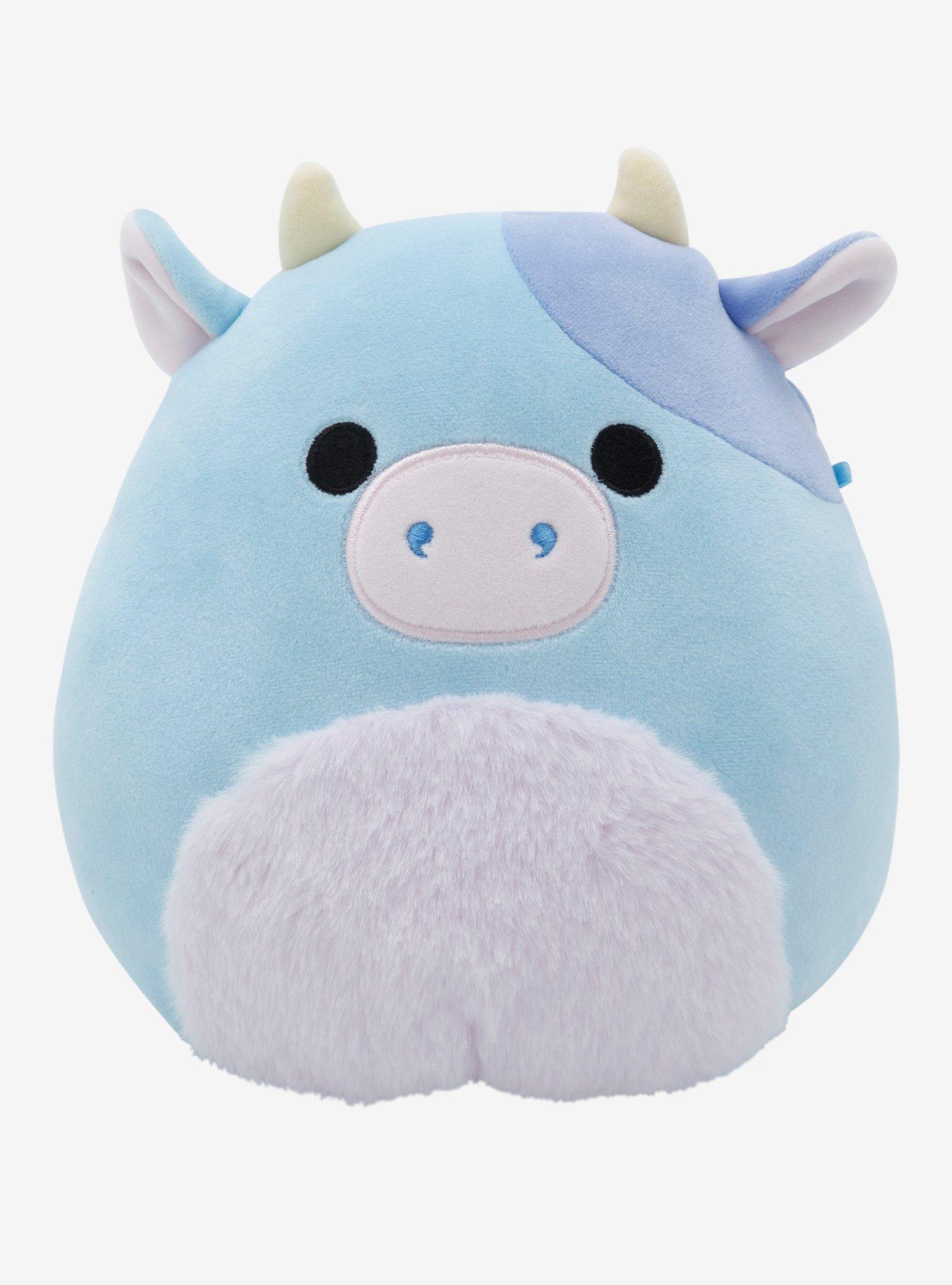 Squishmallows Blue Cow Plush Hot Topic Exclusive, , hi-res