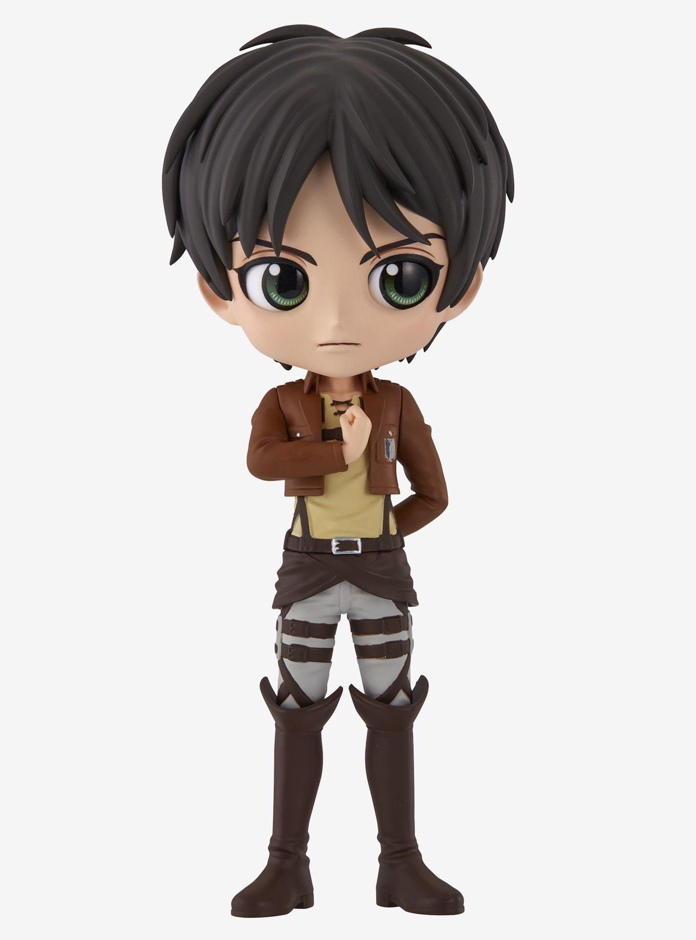 Banpresto Attack on Titan Q Posket Vol. 2 Eren Yeager Figure (Ver. A), , hi-res