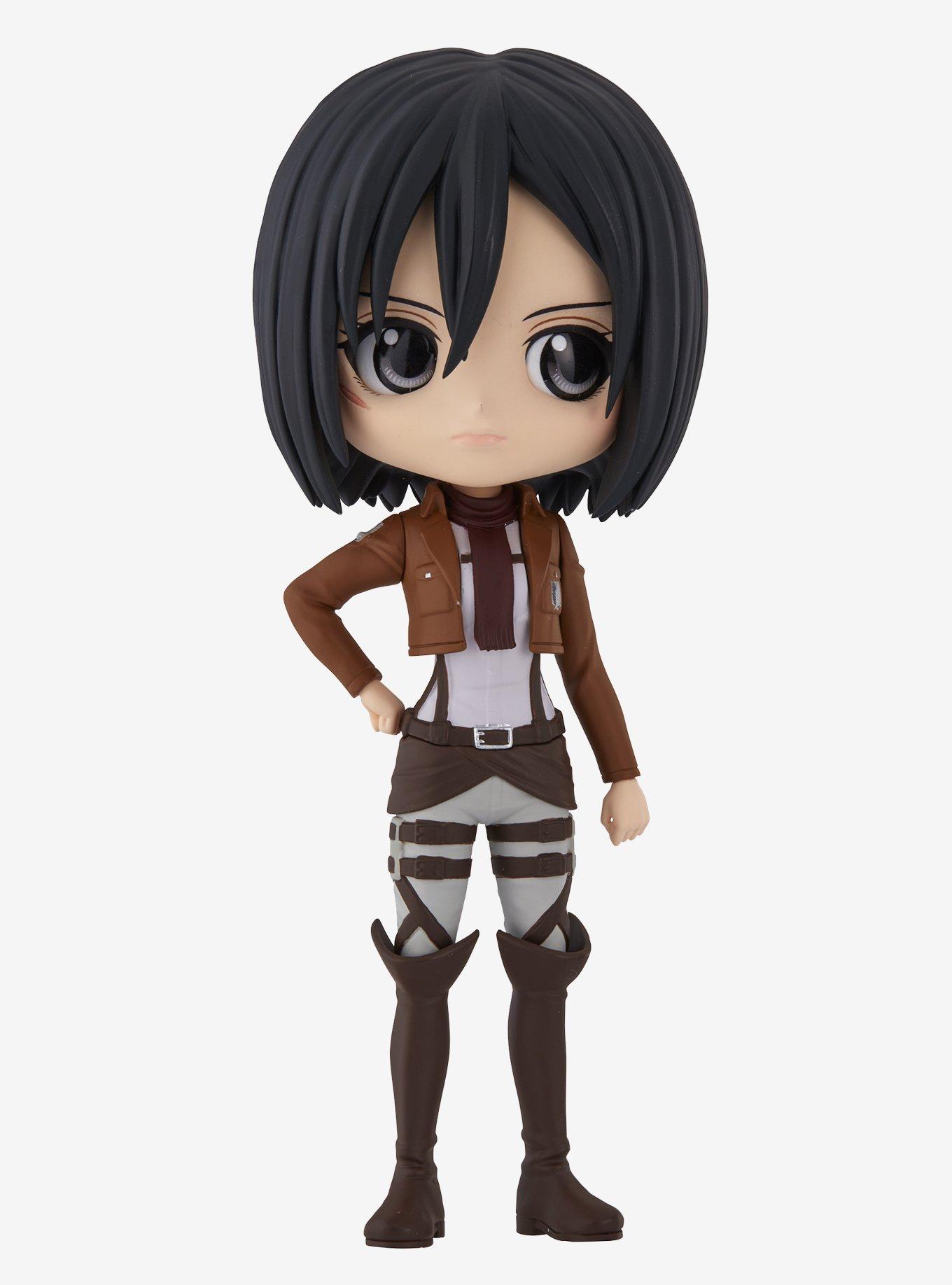 Banpresto Attack on Titan Q Posket Mikasa Ackerman (Ver. B) Figure, , hi-res