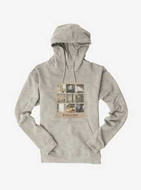 Netflix Pinocchio Scene Squares Hoodie, , hi-res