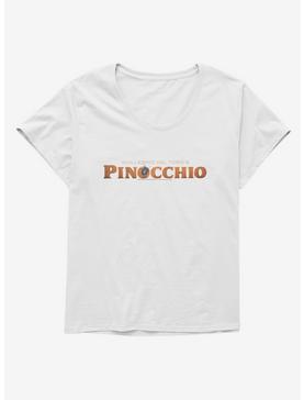 Netflix Pinocchio Film Title Art Girls T-Shirt Plus Size, , hi-res