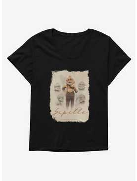 Netflix Pinocchio Gepetto Poster Girls T-Shirt Plus Size, , hi-res