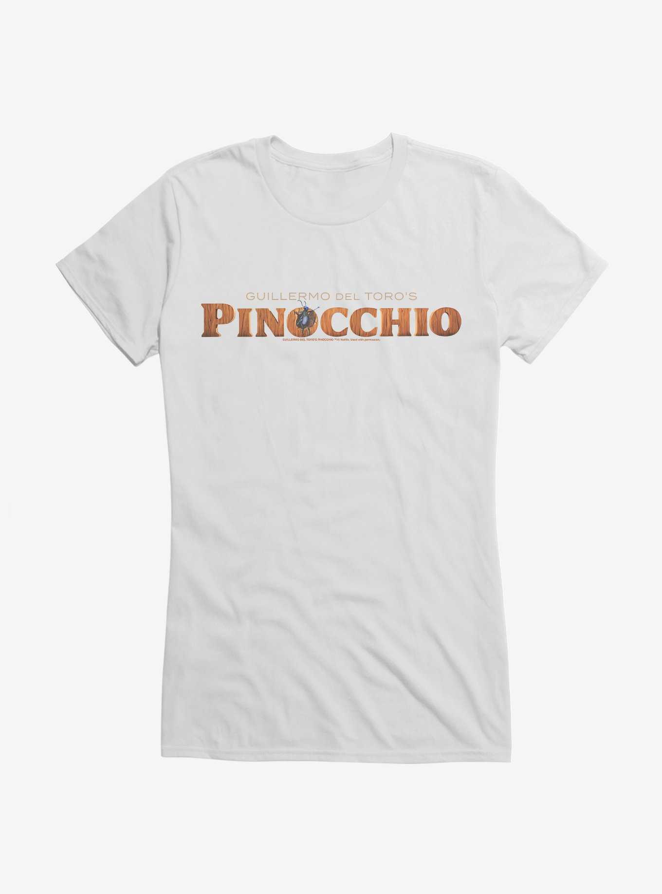 Netflix Pinocchio Film Title Art Girls T-Shirt, , hi-res