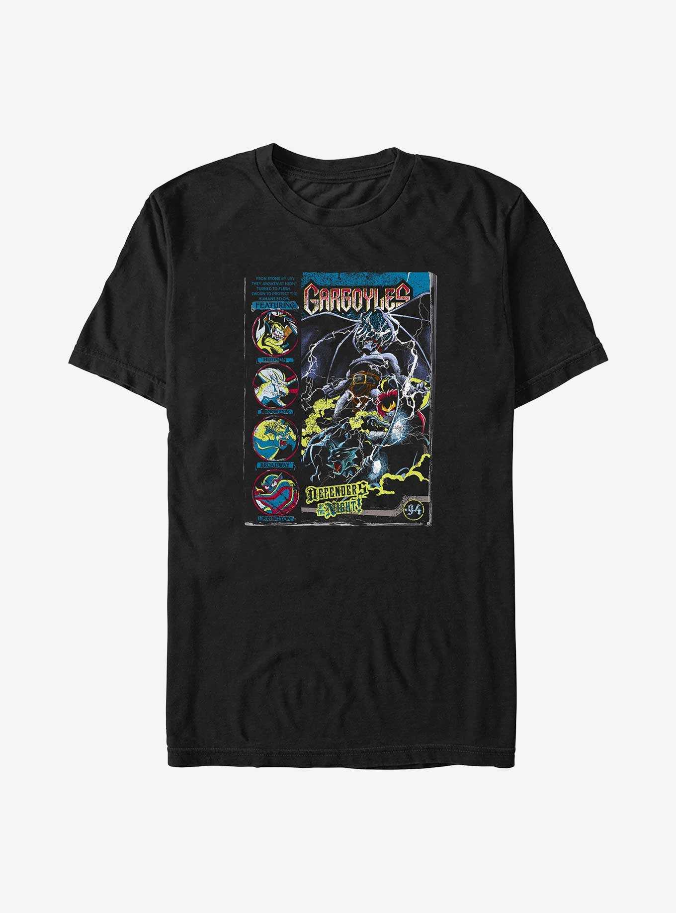 Disney Gargoyles Defenders of the Night Comic Cover Big & Tall T-Shirt, , hi-res