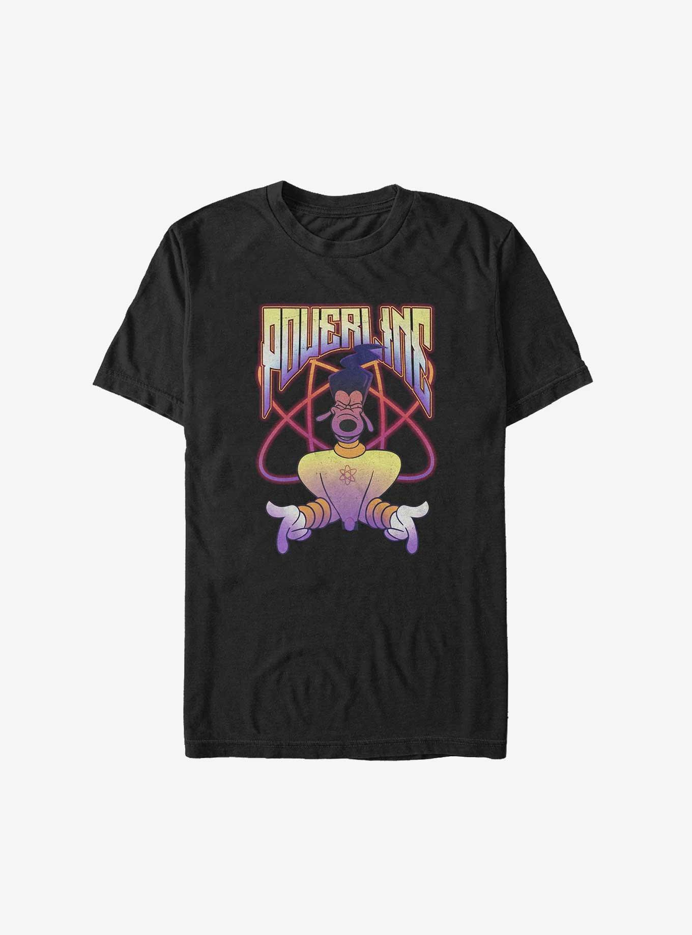 Disney Goofy Powerline Jam Big & Tall T-Shirt, BLACK, hi-res