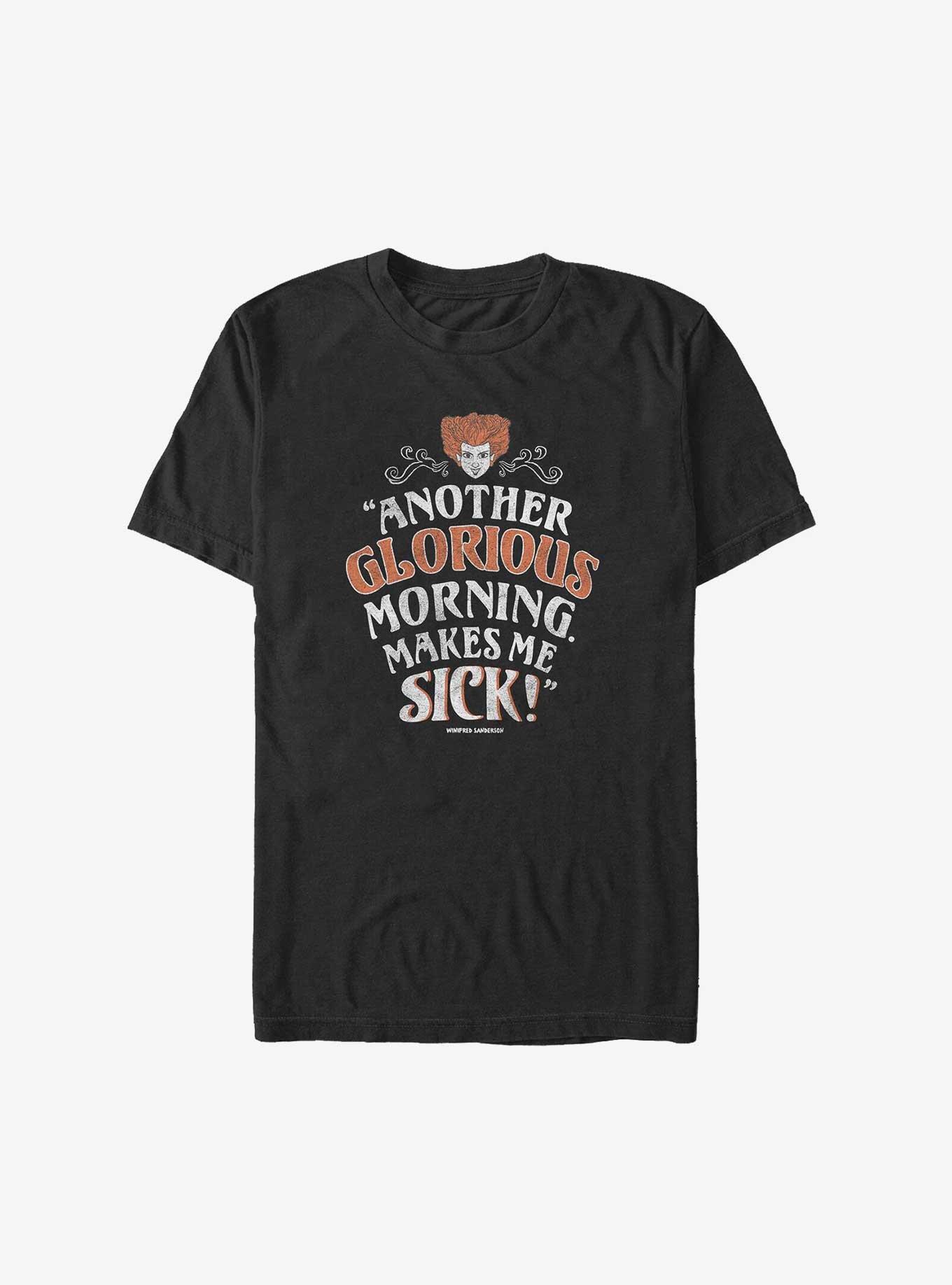 Disney Hocus Pocus Morning Makes Me Sick Winnie Big & Tall T-Shirt, , hi-res
