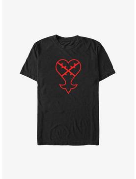Disney Kingdom Hearts Heartless Symbol Big & Tall T-Shirt, , hi-res