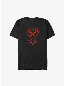 Disney Kingdom Hearts Heartless Symbol Big & Tall T-Shirt, , hi-res