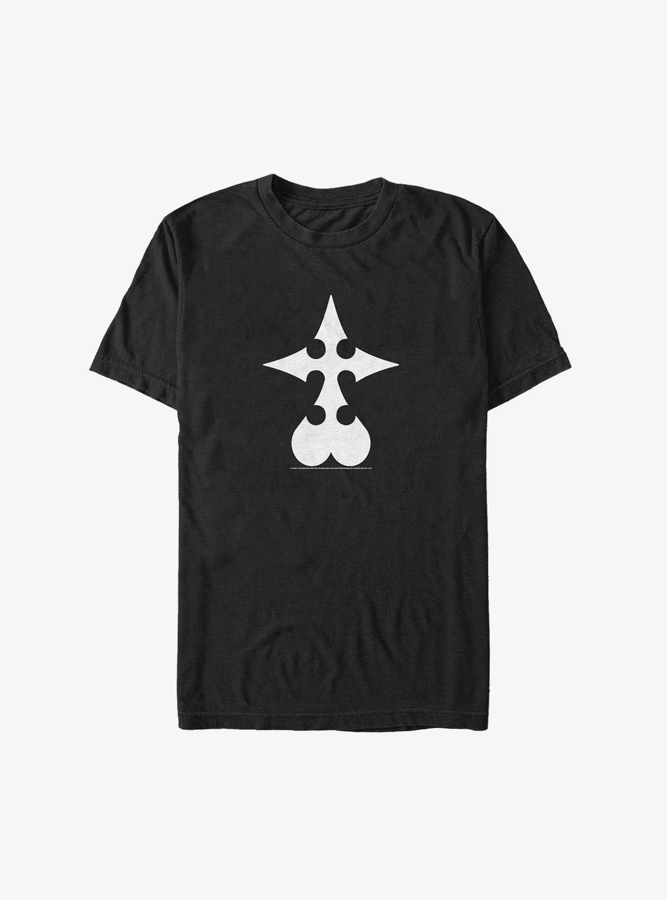 Disney Kingdom Hearts Nobody Symbol Big & Tall T-Shirt, BLACK, hi-res
