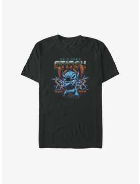 Disney Lilo & Stitch Metallic Lightning Stitch Big & Tall T-Shirt, , hi-res