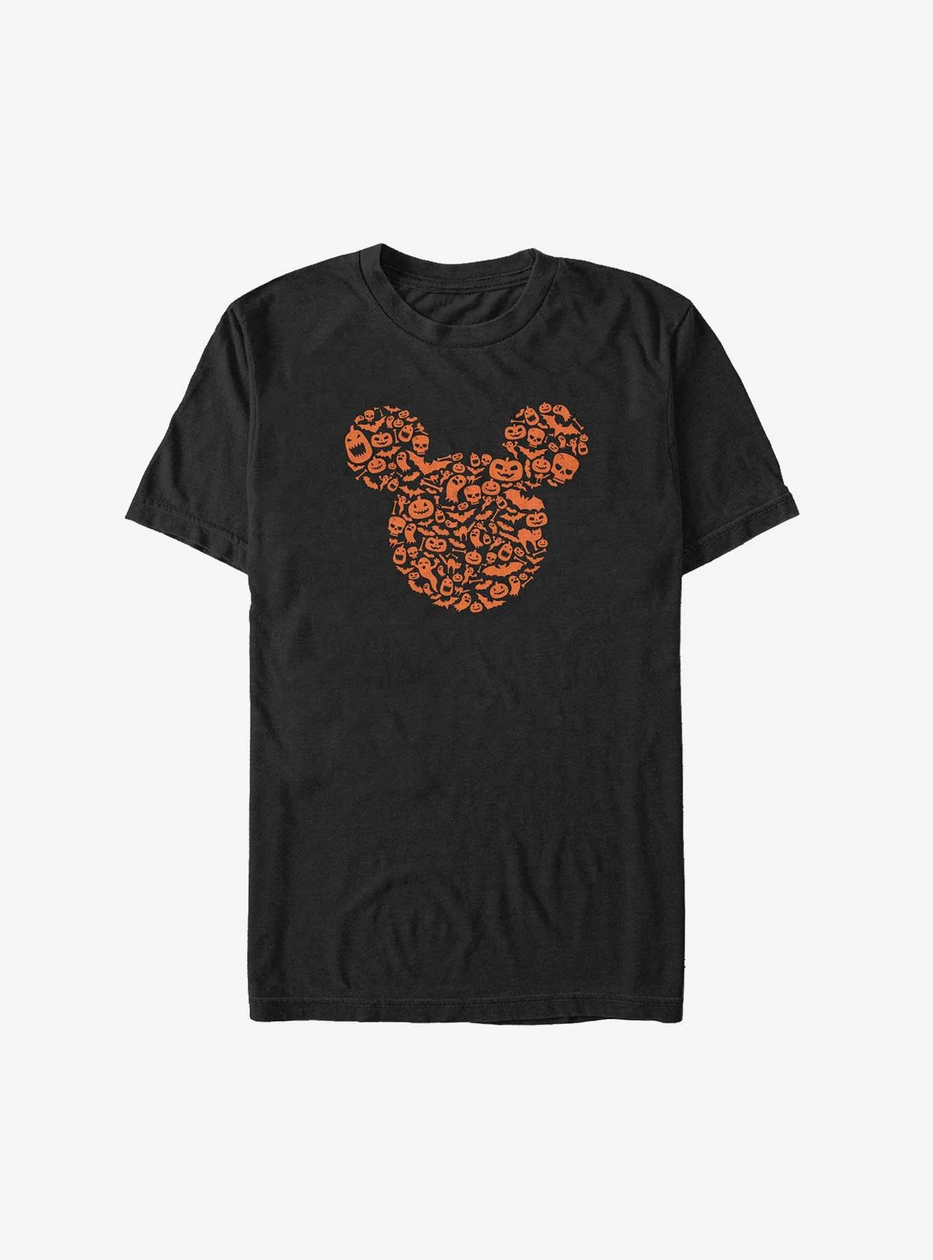 Disney Mickey Mouse Halloween Icons Ear Fill Big & Tall T-Shirt, , hi-res