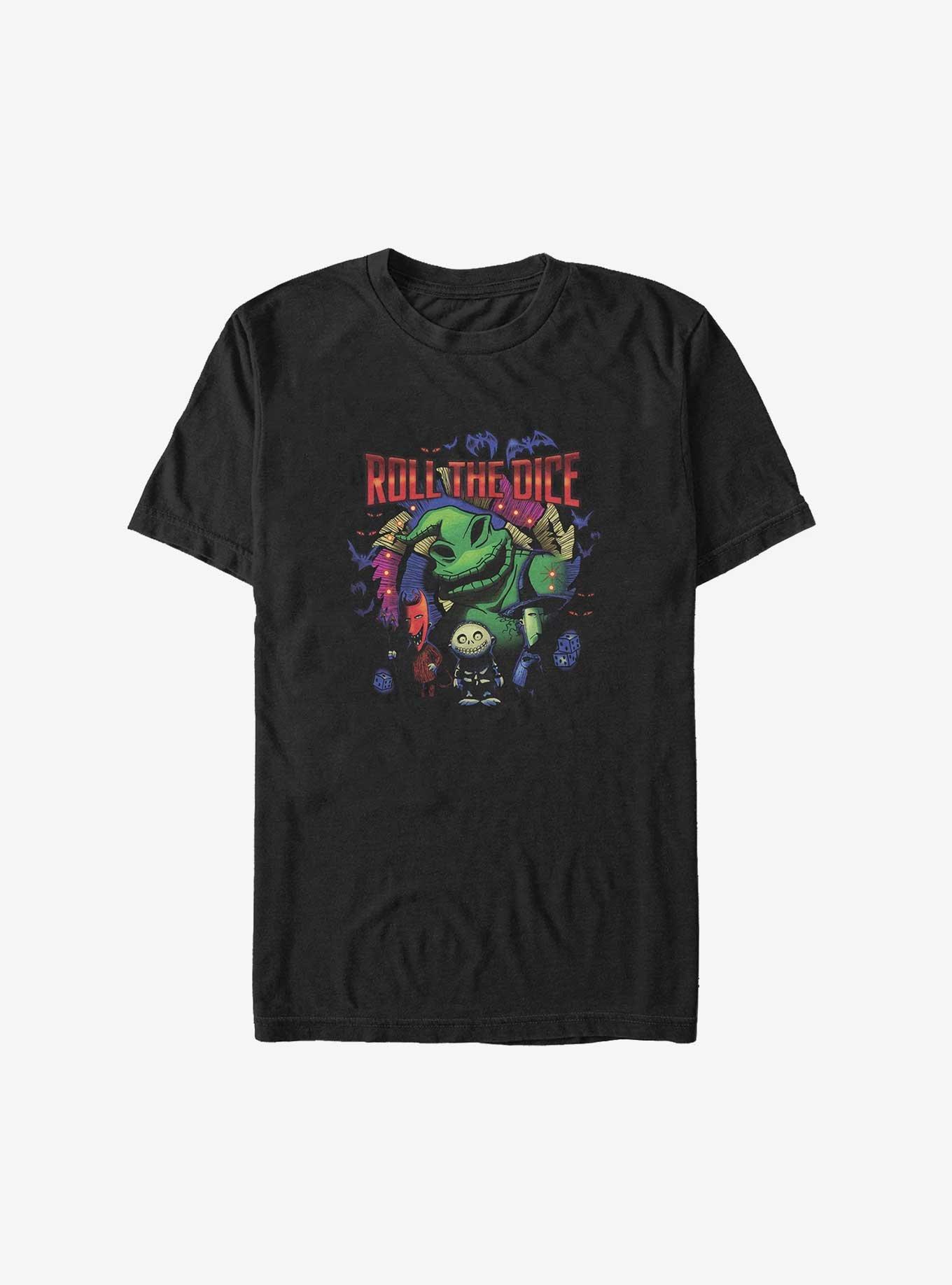 Disney The Nightmare Before Christmas Oogie Boogie Dice Big & Tall T-Shirt, BLACK, hi-res