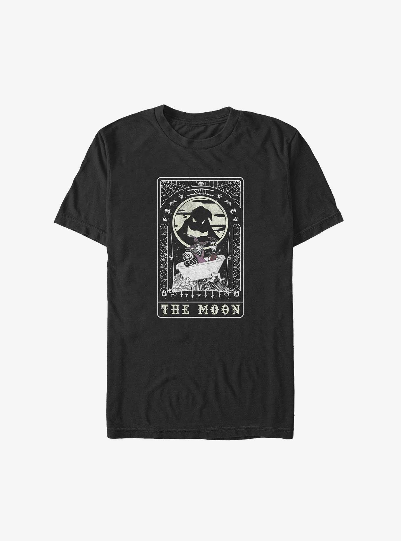The Nightmare Before Christmas Oogie Boogie The Moon Tarot Card Big & Tall T-Shirt, , hi-res