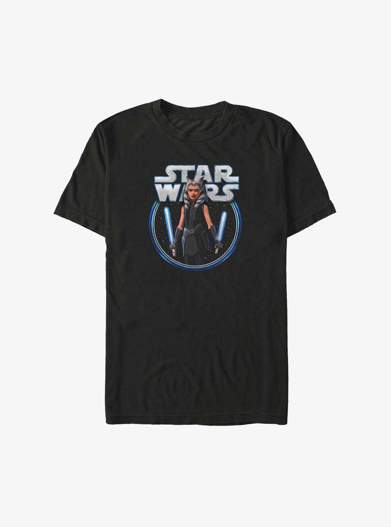 Star Wars: The Clone Wars Ahsoka Dual Sabers Big & Tall T-Shirt, , hi-res