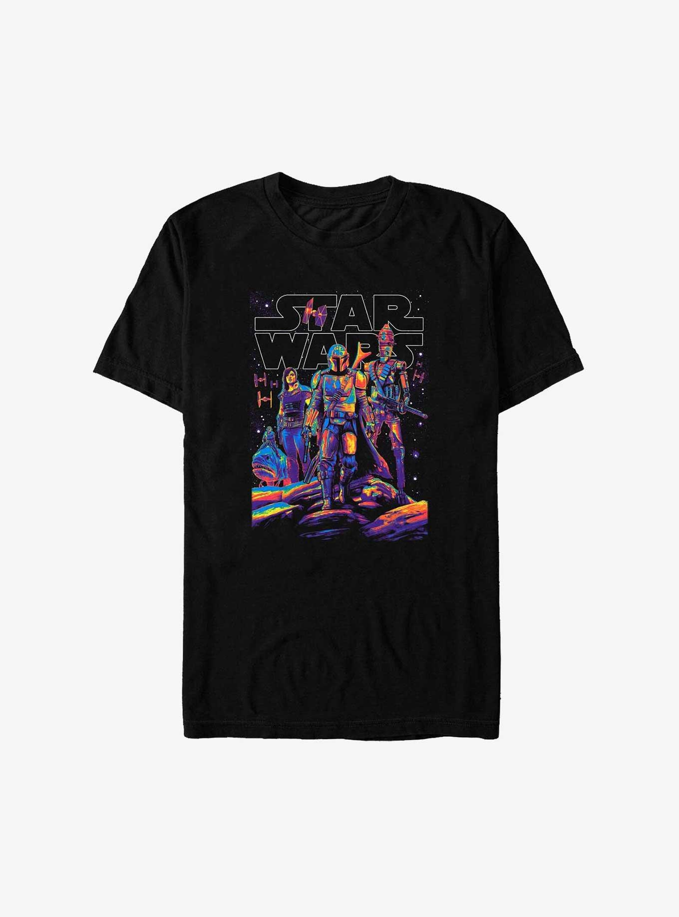 Star Wars The Mandalorian Light It Up Big & Tall T-Shirt, , hi-res