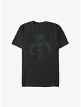 Star Wars The Mandalorian Skull Icon Big & Tall T-Shirt, BLACK, hi-res